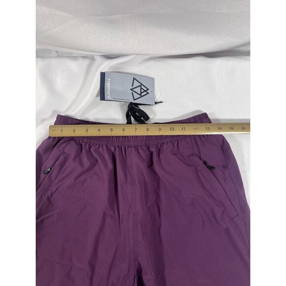 Haimont Men's Pull-On Quick Dry Hiking Nylon Shorts with Zipper Pockets Size S - Picture 3 of 5